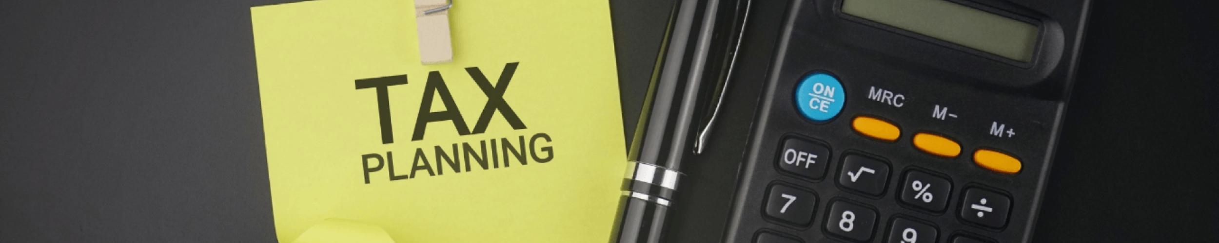 tax planning